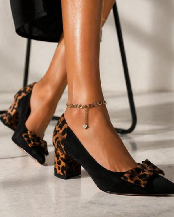 Mix Animal Color Sling Back Shoes for Women