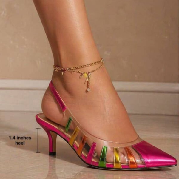 Multi Beauty Sling Back Shoes for Women