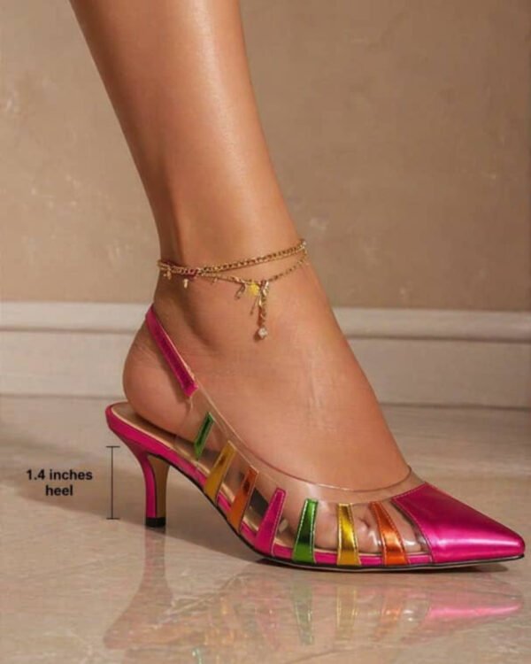 Multi Beauty Sling Back Shoes for Women