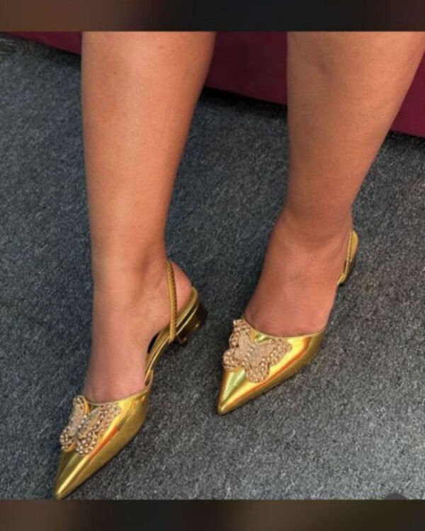Butterfly Sling Back Shoes for Women